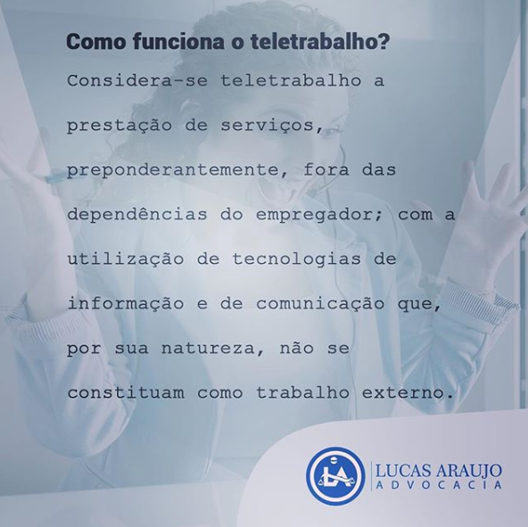 Como funciona o teletrabalho?